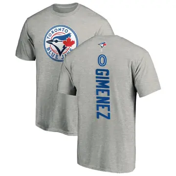 Men's Andres Gimenez Toronto Blue Jays Backer T-Shirt - Ash