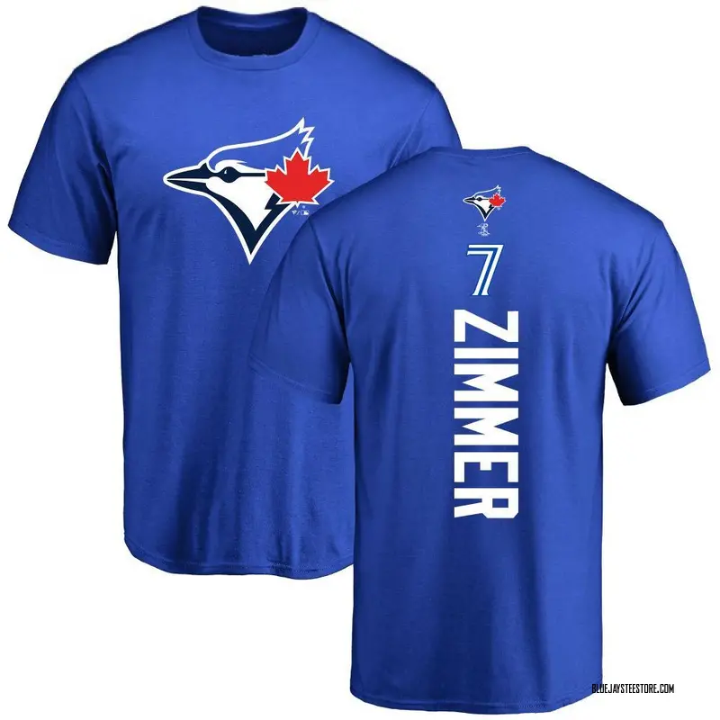 Men's Bradley Zimmer Toronto Blue Jays Backer T-Shirt - Royal