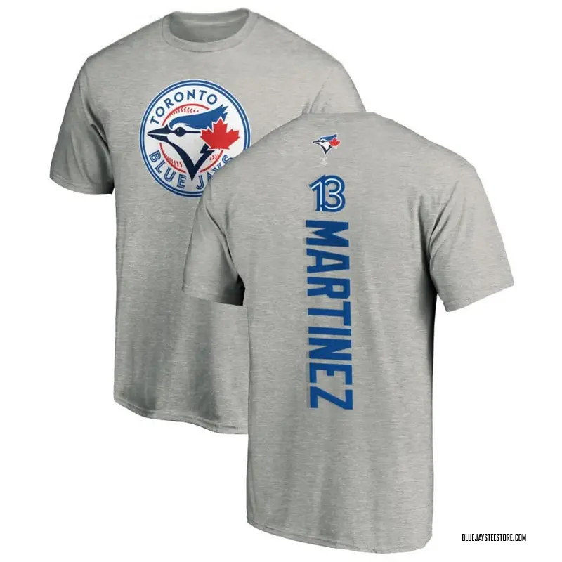 Men's Buck Martinez Toronto Blue Jays Backer T-Shirt - Ash