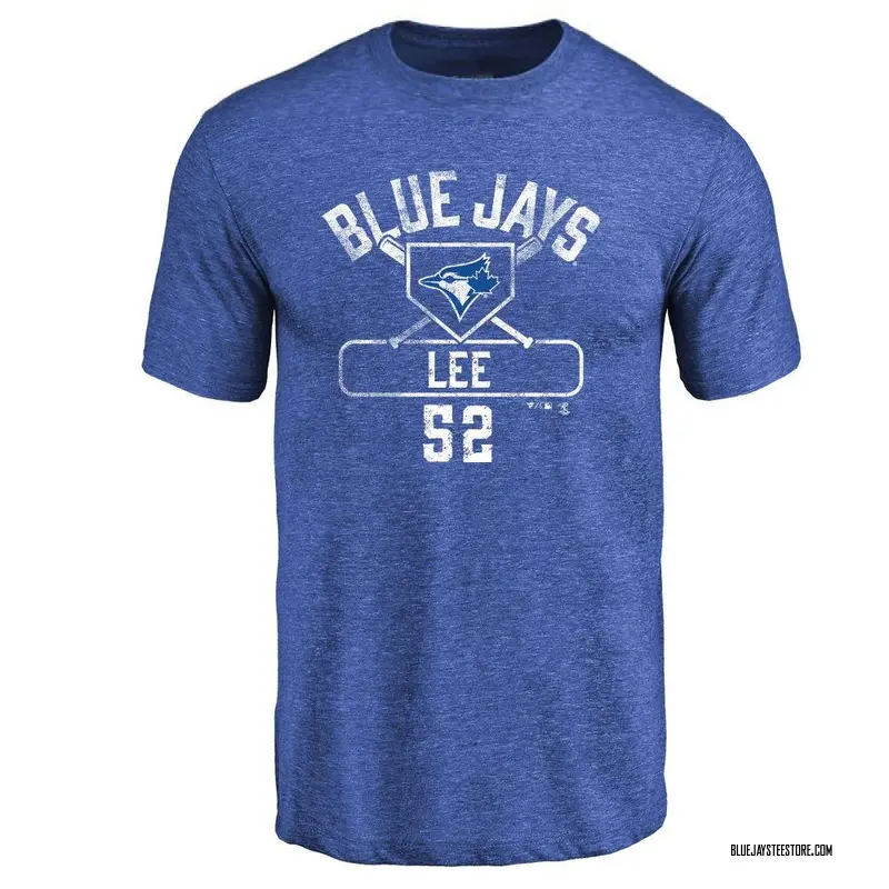 Men's Chase Lee Toronto Blue Jays Base Runner Tri-Blend T-Shirt - Royal