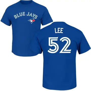 Men's Chase Lee Toronto Blue Jays Roster Name & Number T-Shirt - Royal