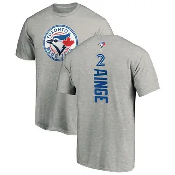 Men's Danny Ainge Toronto Blue Jays Backer T-Shirt - Ash