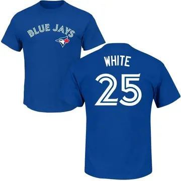 Men's Devon White Toronto Blue Jays Roster Name & Number T-Shirt - Royal