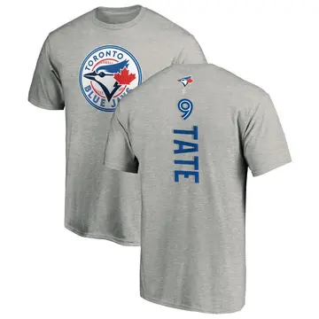 Men's Dillon Tate Toronto Blue Jays Backer T-Shirt - Ash