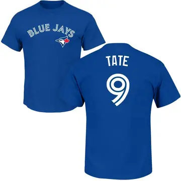 Men's Dillon Tate Toronto Blue Jays Roster Name & Number T-Shirt - Royal