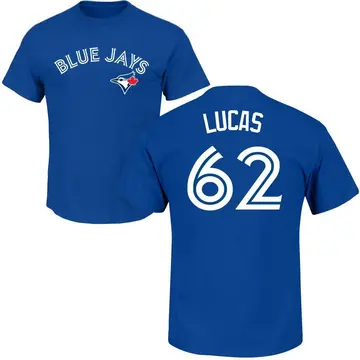 Men's Easton Lucas Toronto Blue Jays Roster Name & Number T-Shirt - Royal