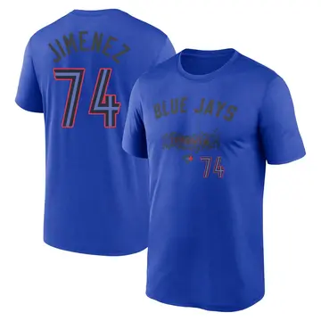 Men's Eloy Jimenez Toronto Blue Jays Royal 2024 City Connect Legend T-Shirt