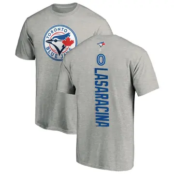 Men's Giaconino Lasaracina Toronto Blue Jays Backer T-Shirt - Ash