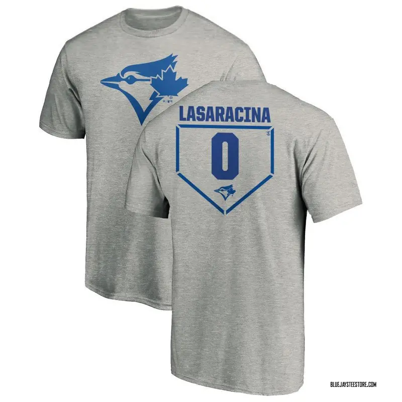 Men's Giaconino Lasaracina Toronto Blue Jays RBI T-Shirt - Heathered Gray