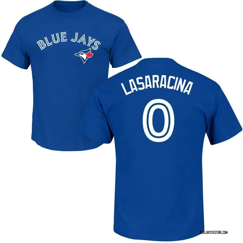 Men's Giaconino Lasaracina Toronto Blue Jays Roster Name & Number T-Shirt - Royal