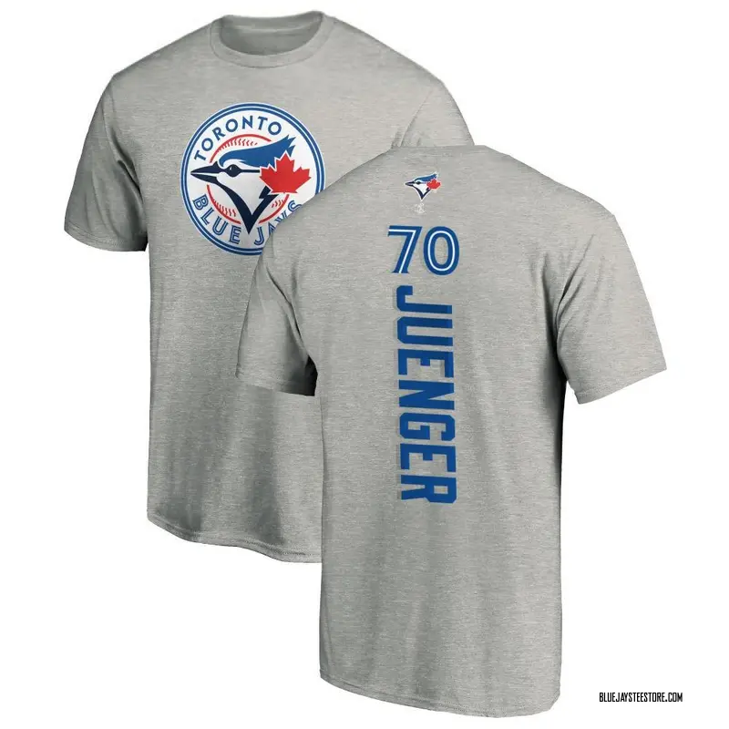 Men's Hayden Juenger Toronto Blue Jays Backer T-Shirt - Ash
