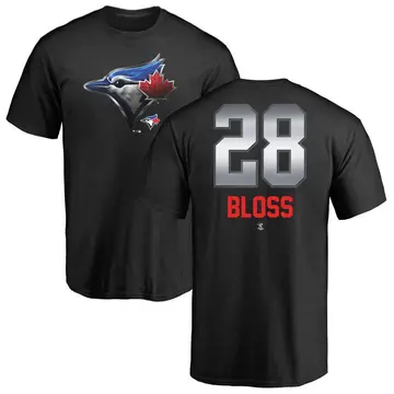 Men's Jake Bloss Toronto Blue Jays Midnight Mascot T-Shirt - Black