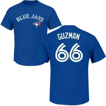 Men's Juan Guzman Toronto Blue Jays Roster Name & Number T-Shirt - Royal