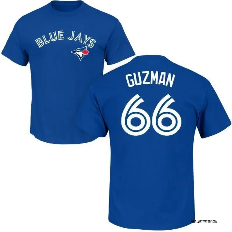 Men's Juan Guzman Toronto Blue Jays Roster Name & Number T-Shirt - Royal