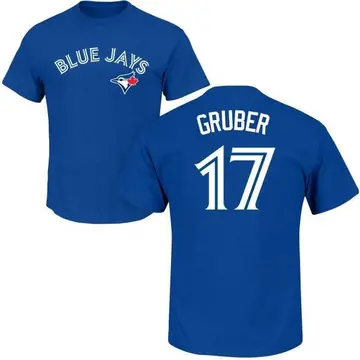 Men's Kelly Gruber Toronto Blue Jays Roster Name & Number T-Shirt - Royal