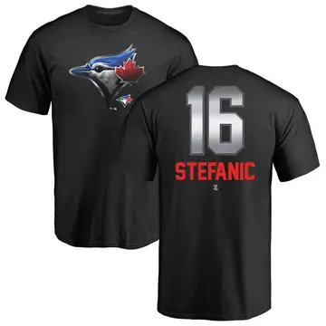 Men's Michael Stefanic Toronto Blue Jays Midnight Mascot T-Shirt - Black