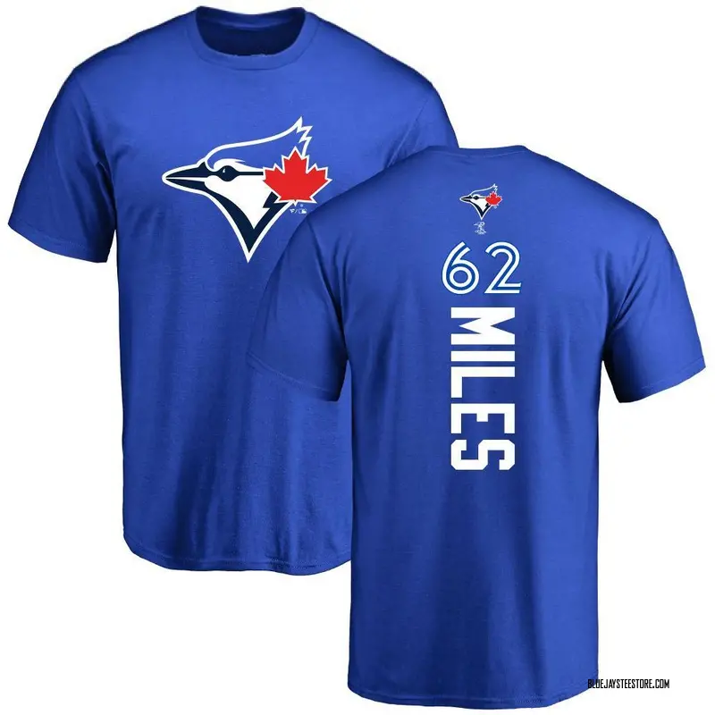 Men's Spencer Miles Toronto Blue Jays Backer T-Shirt - Royal