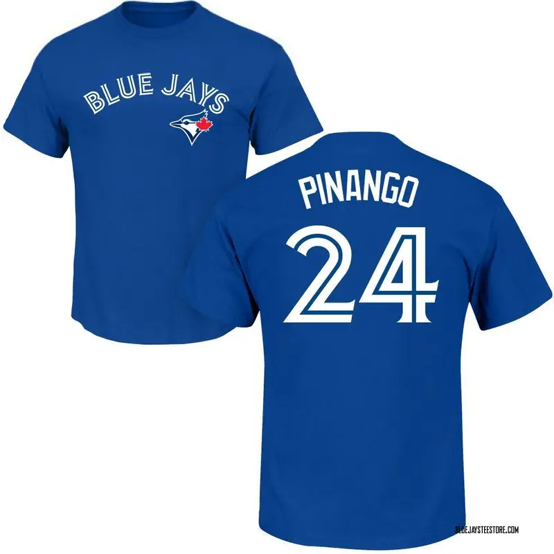 Men's Yohendrick Pinango Toronto Blue Jays Roster Name & Number T-Shirt - Royal