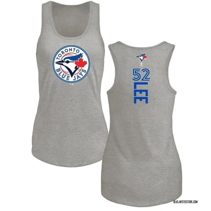 Women's Chase Lee Toronto Blue Jays Backer Tri-Blend Tank Top - Ash