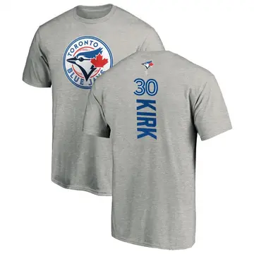 Youth Alejandro Kirk Toronto Blue Jays Backer T-Shirt - Ash