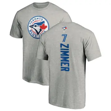 Youth Bradley Zimmer Toronto Blue Jays Backer T-Shirt - Ash
