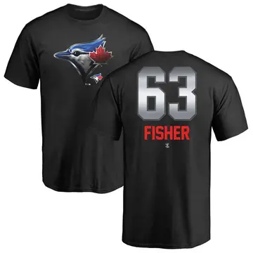 Youth Braydon Fisher Toronto Blue Jays Midnight Mascot T-Shirt - Black