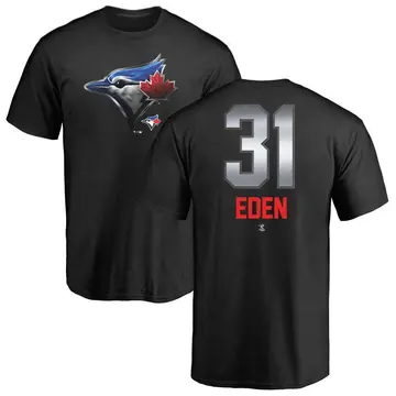 Youth Cam Eden Toronto Blue Jays Midnight Mascot T-Shirt - Black