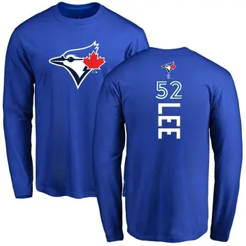 Youth Chase Lee Toronto Blue Jays Backer Long Sleeve T-Shirt - Royal