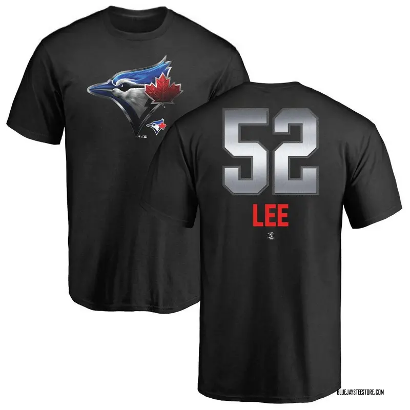 Youth Chase Lee Toronto Blue Jays Midnight Mascot T-Shirt - Black