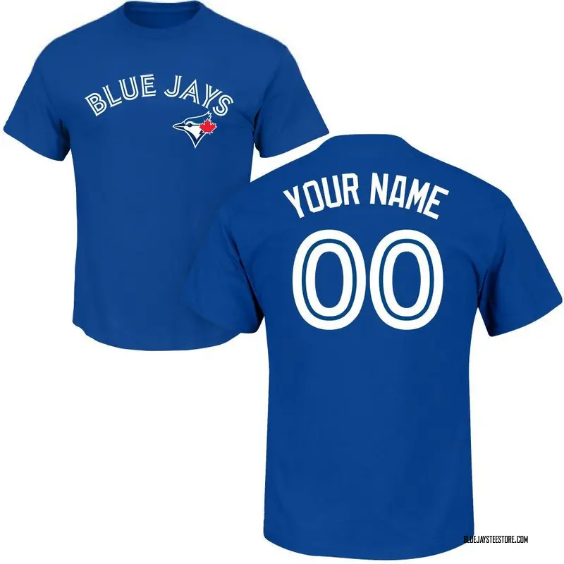 Youth Custom Toronto Blue Jays Custom Roster Name & Number T-Shirt - Royal