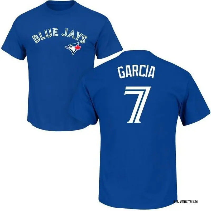 Youth Damaso Garcia Toronto Blue Jays Roster Name & Number T-Shirt - Royal