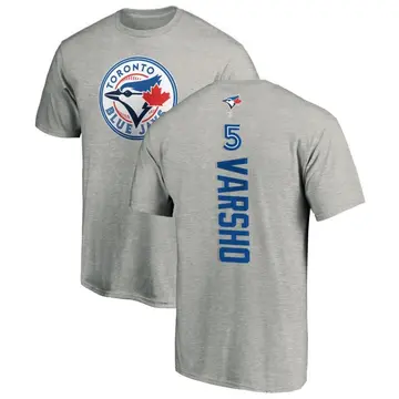 Youth Daulton Varsho Toronto Blue Jays Backer T-Shirt - Ash