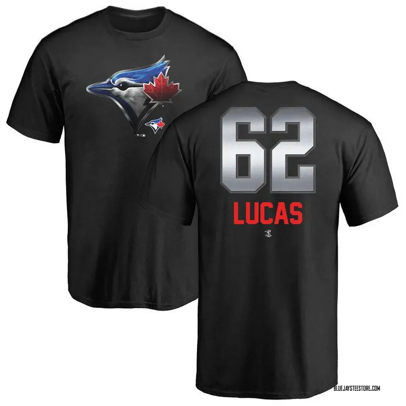 Youth Easton Lucas Toronto Blue Jays Midnight Mascot T-Shirt - Black