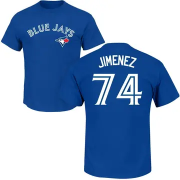 Youth Eloy Jimenez Toronto Blue Jays Roster Name & Number T-Shirt - Royal