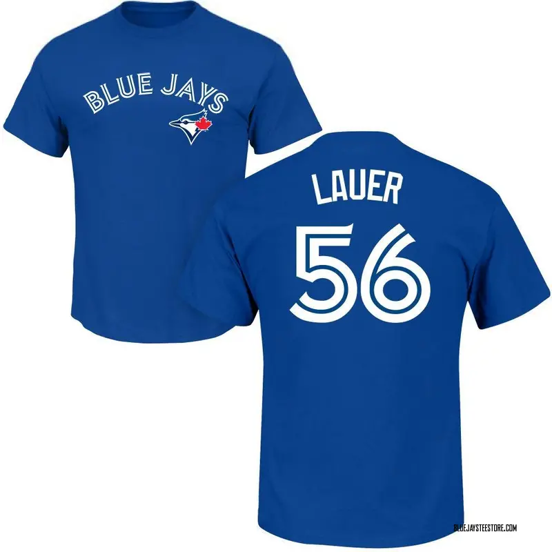 Youth Eric Lauer Toronto Blue Jays Roster Name & Number T-Shirt - Royal