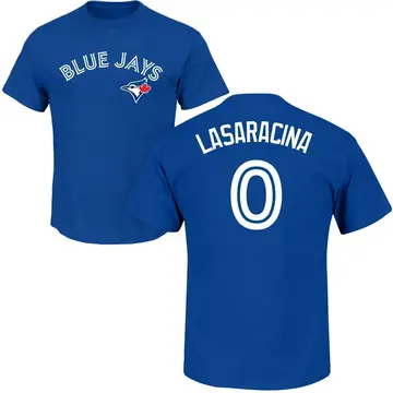 Youth Giaconino Lasaracina Toronto Blue Jays Roster Name & Number T-Shirt - Royal