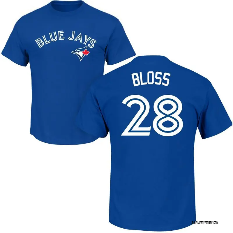 Youth Jake Bloss Toronto Blue Jays Roster Name & Number T-Shirt - Royal