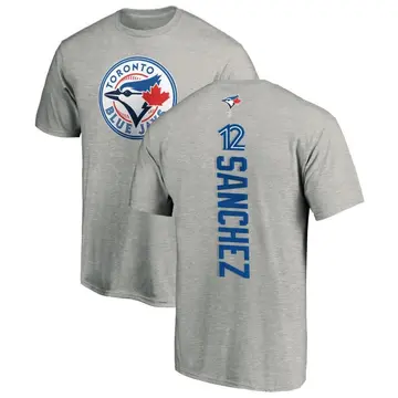 Youth Jesus Sanchez Toronto Blue Jays Backer T-Shirt - Ash