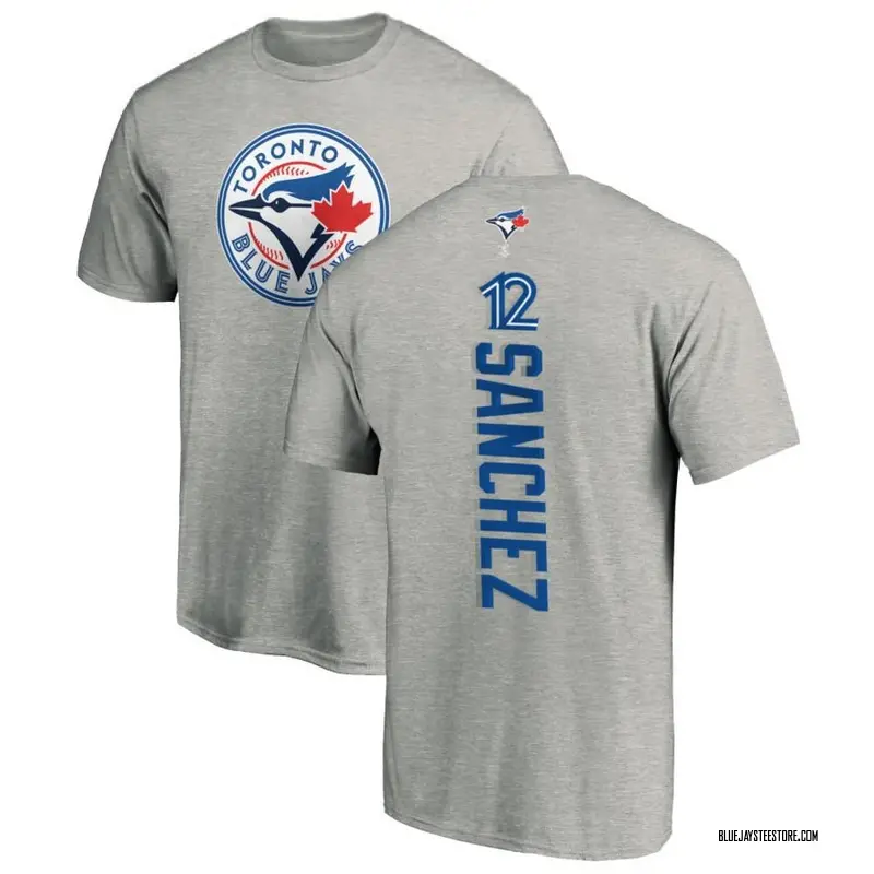 Youth Jesus Sanchez Toronto Blue Jays Backer T-Shirt - Ash