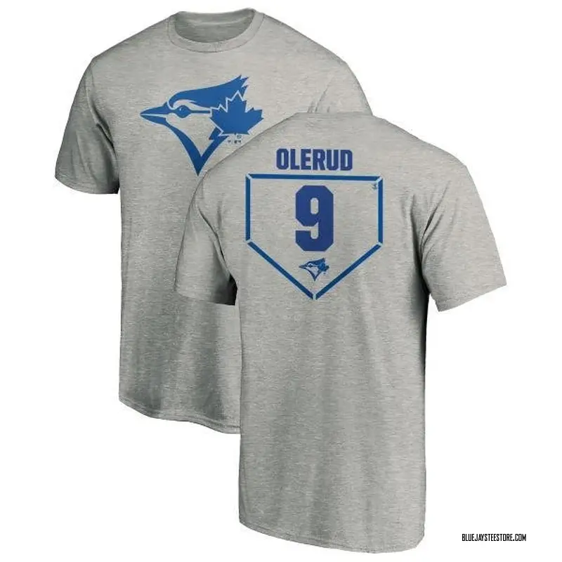 Youth John Olerud Toronto Blue Jays RBI T-Shirt - Heathered Gray