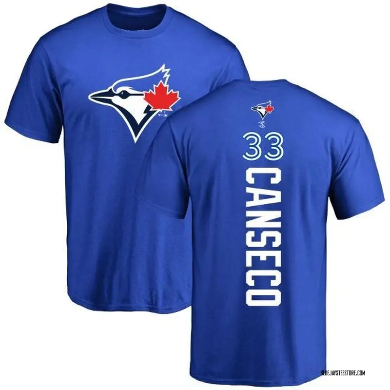 Youth Jose Canseco Toronto Blue Jays Backer T-Shirt - Royal
