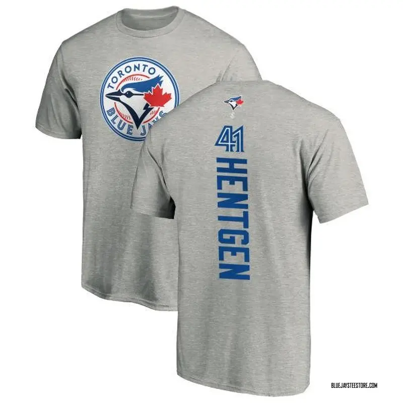 Youth Pat Hentgen Toronto Blue Jays Backer T-Shirt - Ash