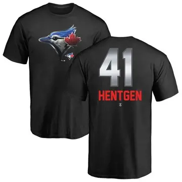 Youth Pat Hentgen Toronto Blue Jays Midnight Mascot T-Shirt - Black